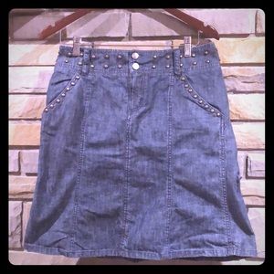BCBG Girls denim skirt